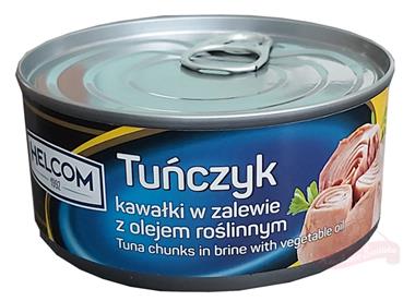 Tuńczyk kawałki w oleju  170g/120g